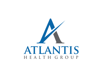 Atlantis Health Group logo design by oke2angconcept