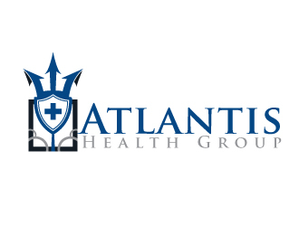 Atlantis Health Group logo design by ElonStark