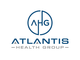 Atlantis Health Group logo design by akilis13