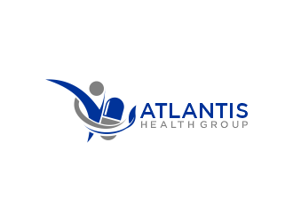 Atlantis Health Group logo design by Meyda