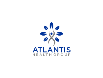 Atlantis Health Group logo design by Meyda