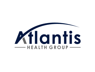 Atlantis Health Group logo design by puthreeone