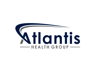 Atlantis Health Group logo design by puthreeone