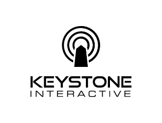 Keystone Interactive  logo design by gateout