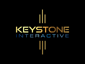 Keystone Interactive  logo design by gateout