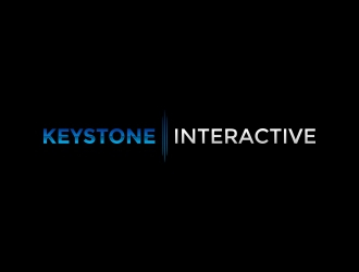 Keystone Interactive  logo design by rizuki
