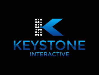 Keystone Interactive  logo design by rizuki