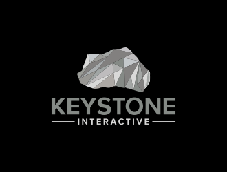 Keystone Interactive  logo design by RIANW