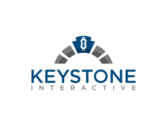 Keystone Interactive  logo design by javaz