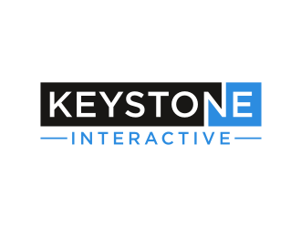 Keystone Interactive  logo design by puthreeone