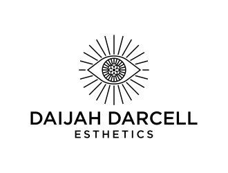 Daijah Darcell Esthetics logo design by p0peye