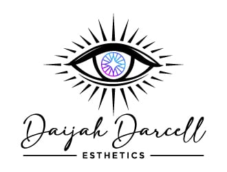 Daijah Darcell Esthetics Logo Design