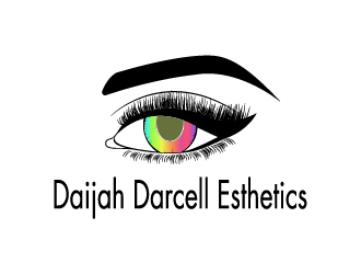 Daijah Darcell Esthetics logo design by pilKB