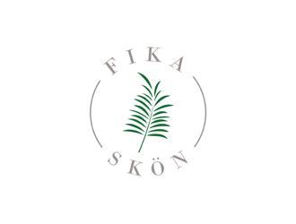 Fika Skön logo design by alby