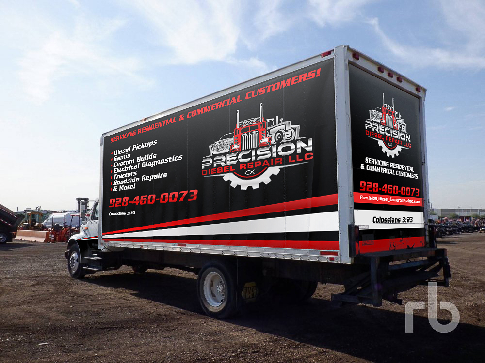 Precision Diesel Repair, LLC logo design by scriotx