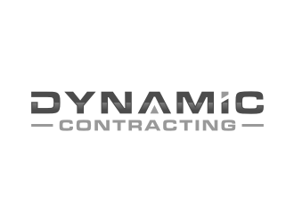 Dynamic Contracting logo design by Artomoro