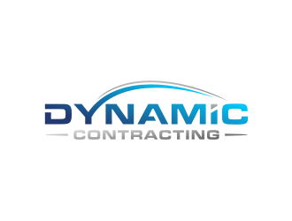 Dynamic Contracting logo design by Artomoro