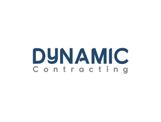 Dynamic Contracting logo design by Artomoro