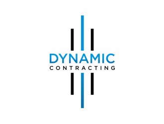 Dynamic Contracting logo design by sabyan