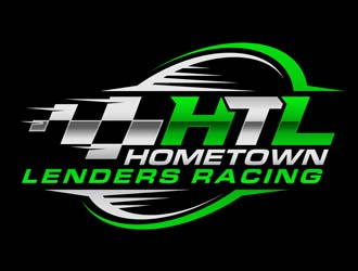 Hometown Lenders Racing logo design by DreamLogoDesign