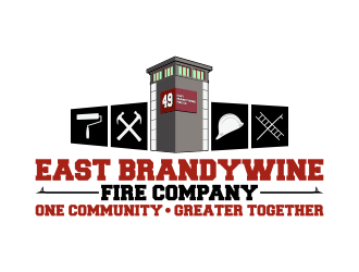 East Brandywine Fire Company  logo design by Kruger
