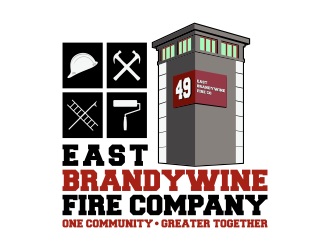 East Brandywine Fire Company  logo design by Kruger