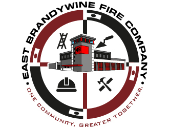East Brandywine Fire Company  logo design by Suvendu