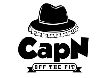 CapN off the fit logo design by DreamLogoDesign