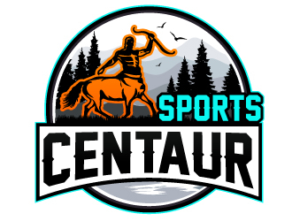 Sports Centaur logo design by LucidSketch