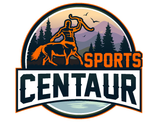 Sports Centaur logo design by LucidSketch