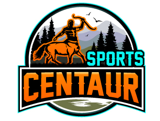 Sports Centaur logo design by LucidSketch