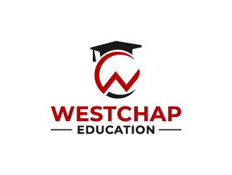 Westchap Education logo design by pixalrahul