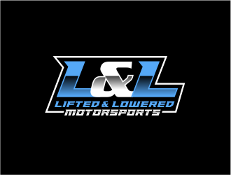 Lifted & Lowered Motorsports logo design by kimora