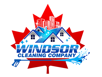 Windsor Cleaning Company logo design by 3Dlogos