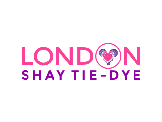 London Shay Tie-Dye logo design by Girly