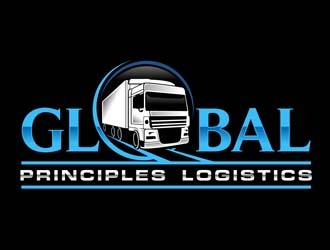 Global Principles Logistics logo design by DreamLogoDesign
