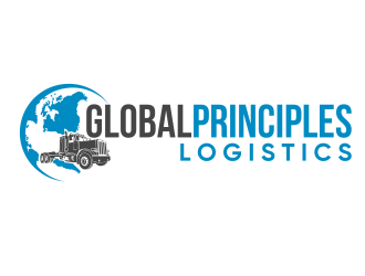 Global Principles Logistics logo design by bosbejo