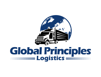 Global Principles Logistics logo design by keylogo