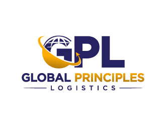 Global Principles Logistics logo design by bernard ferrer
