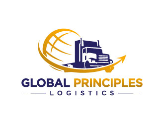 Global Principles Logistics logo design by bernard ferrer