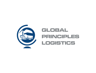 Global Principles Logistics logo design by yossign
