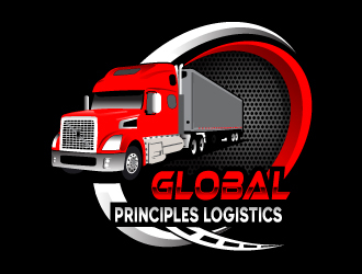 Global Principles Logistics logo design by Suvendu