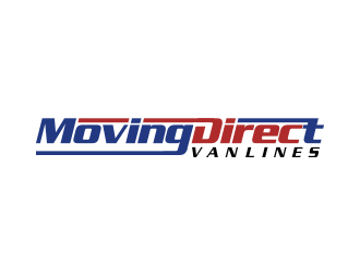 Moving Direct Van Lines logo design by keylogo
