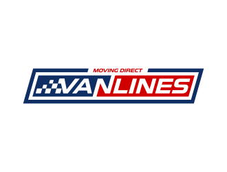 Moving Direct Van Lines logo design by yunda