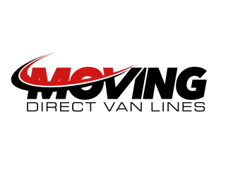 Moving Direct Van Lines logo design by ekitessar