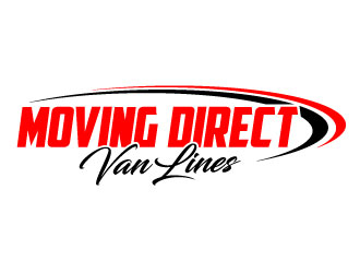 Moving Direct Van Lines logo design by daywalker