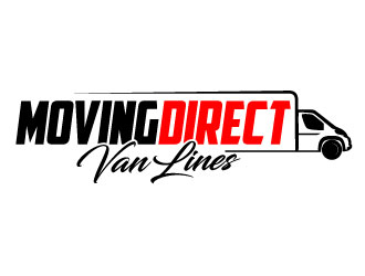 Moving Direct Van Lines logo design by daywalker