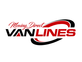 Moving Direct Van Lines logo design by kunejo