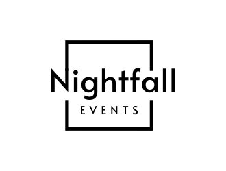 Nightfall Events  logo design by graphicstar