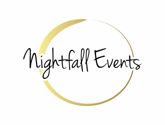 Nightfall Events  logo design by Greenlight